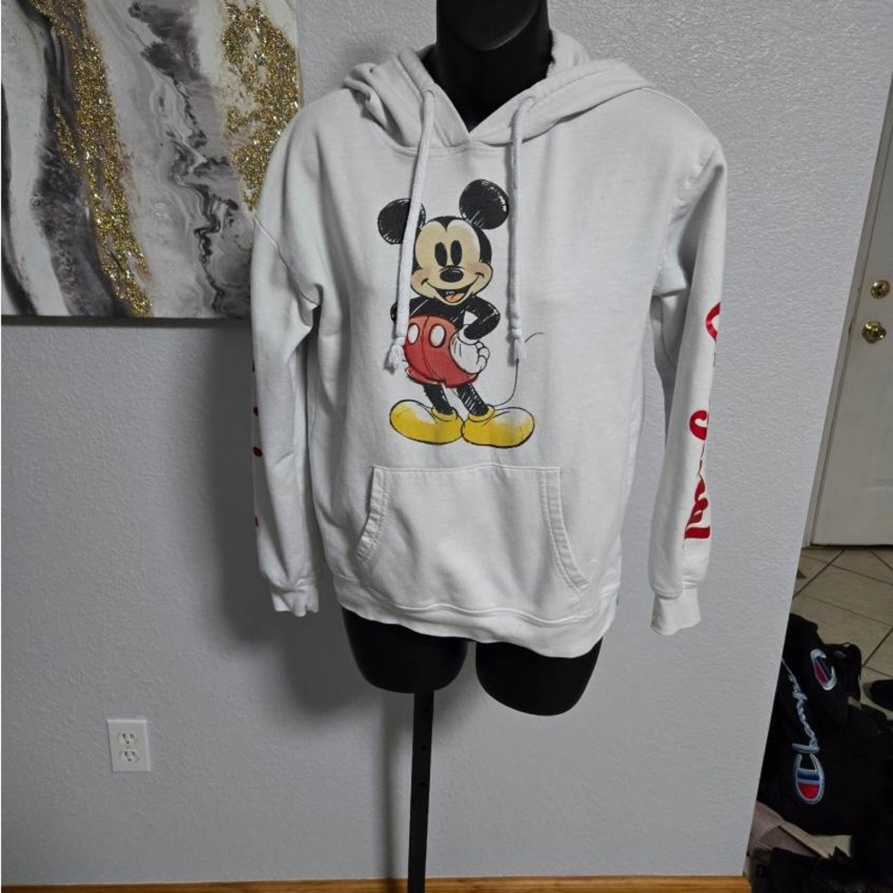 Disney Mickey Mouse Hoodie - White and Red